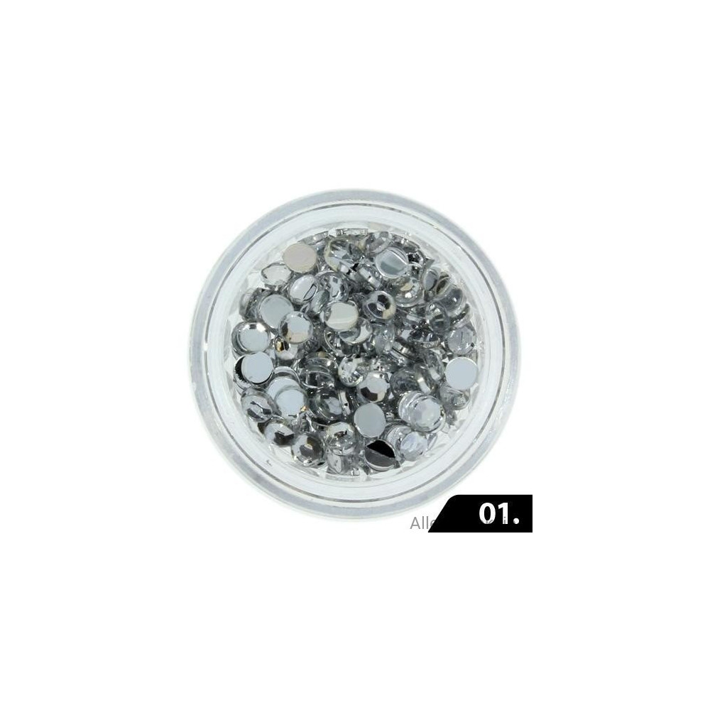 Zirkónové kamienky 3 mm č. 01