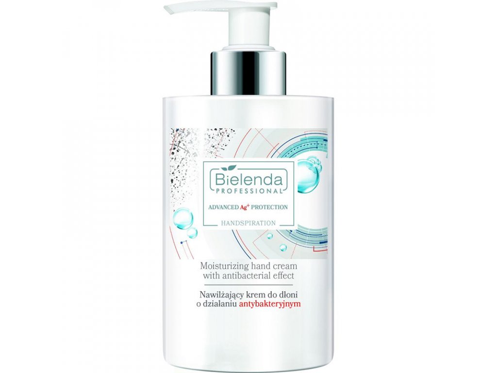 Hydratačný krém na ruky s antibakteriálnym účinkom Bielenda Profesional Handspiration300 ml