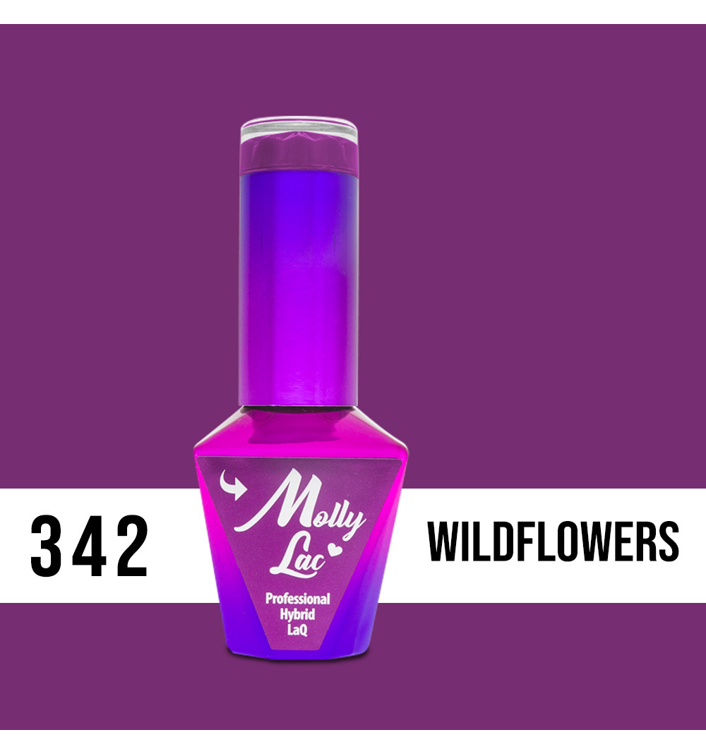 Hybridný lak MollyLac - Fashion Outfit - Wild flowers 5 ml č.342