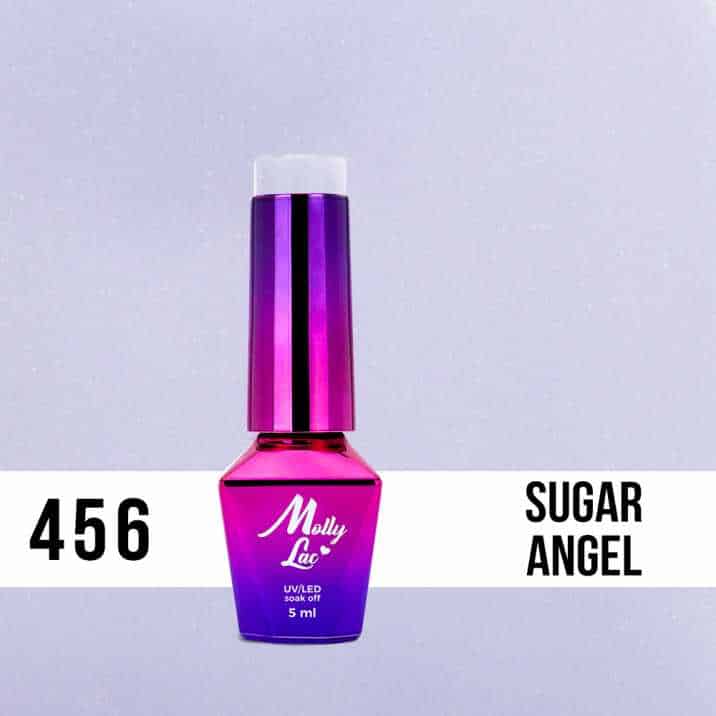 Hybridný lak MollyLac – BonBons - Sugar Angel 5 ml č. 456