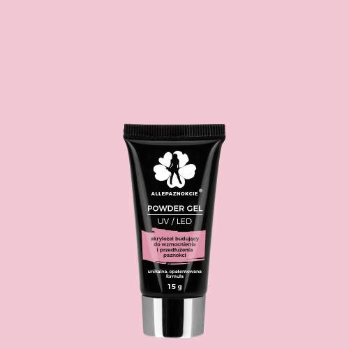 Powder acrylic gel French pink 15 ml