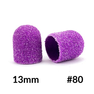 Brúsne čiapočky na pedikúru 13 mm 80 gr.