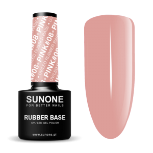 Sunone Rubber Base Pink 08