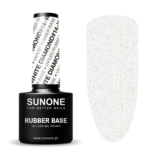 Sunone rubber base white diamond 14