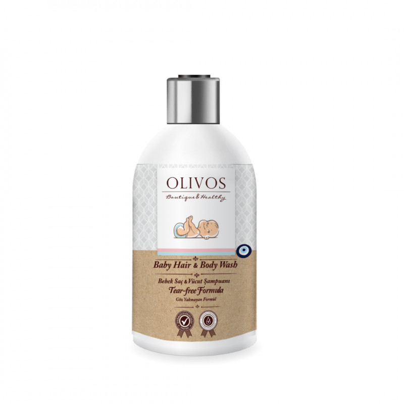 Detský šampón s extra panenským olivovým olejem, 400 ml