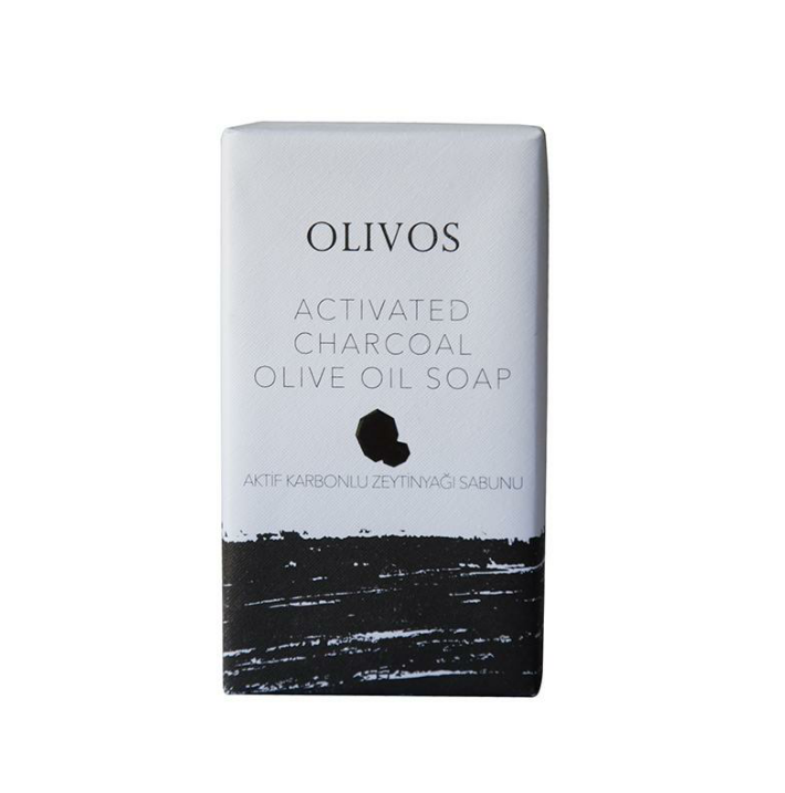 Prírodné mydlo s olivovým olejom a dreveným uhlím 125 g