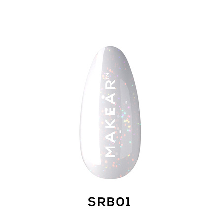 Makear Sparkling rubber base 01 Lyra 8 ml