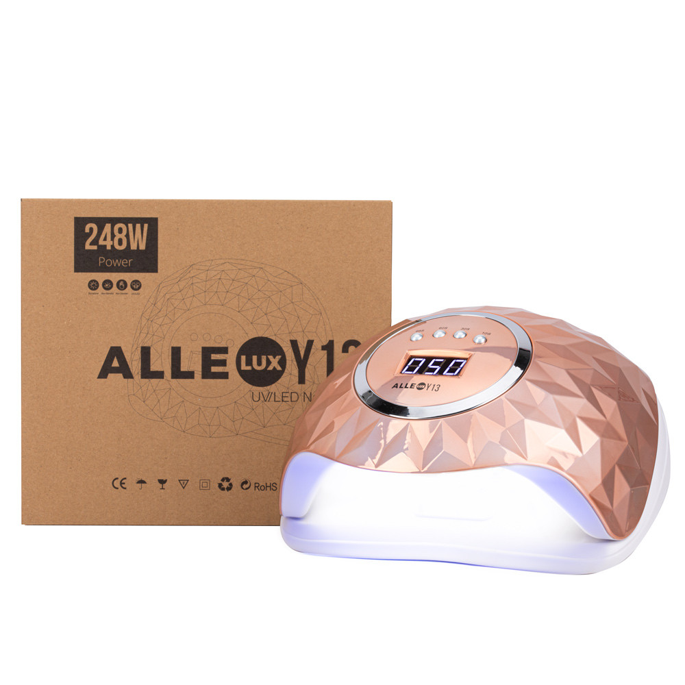 UV/LED lampa AlleLux Y13 248 W Gold